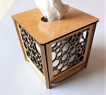 tissue box holder, office table tissue paper box, wooden tissue paper box,laser cur tissue box, embroidery tissue box